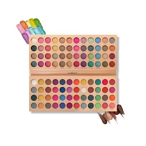 Maliao 96 Color Eyeshadow Makeup Palette - Create Limitless Eye Looks, 80g